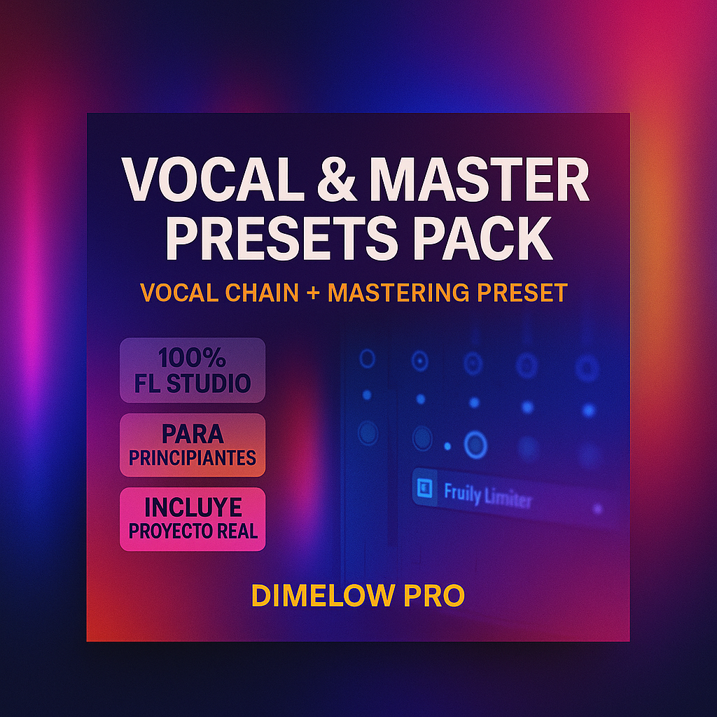 Vocal + Mastering Preset Pack FL Studio (+ Jhiro FLP)